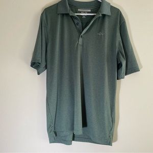 Mens Greg Norman Play Dry golf shirt. Size M